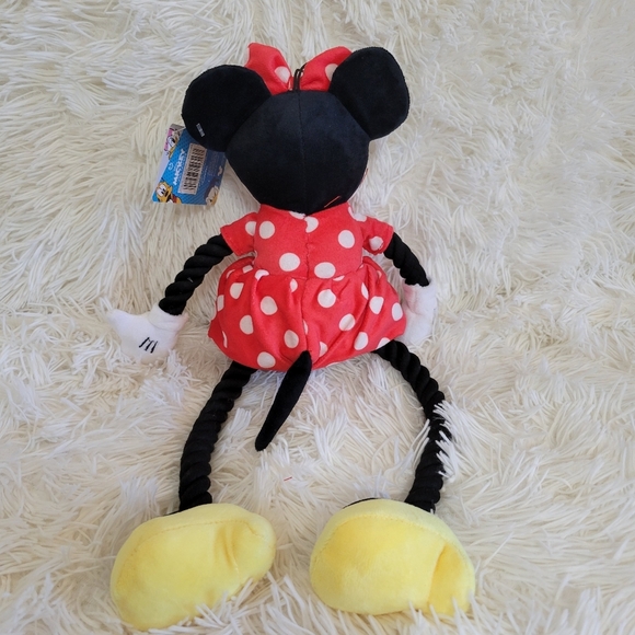 Disney Mickey and Friends Minnie Mouse tuggable rope dog toy - Picture 2 of 3